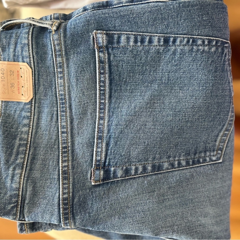 J. Crew 1040 Athletic Tapered-fit stretch jean in three-year wash